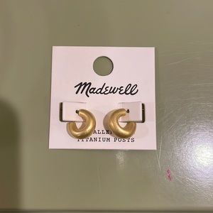 Madewell NWT gold Huggies